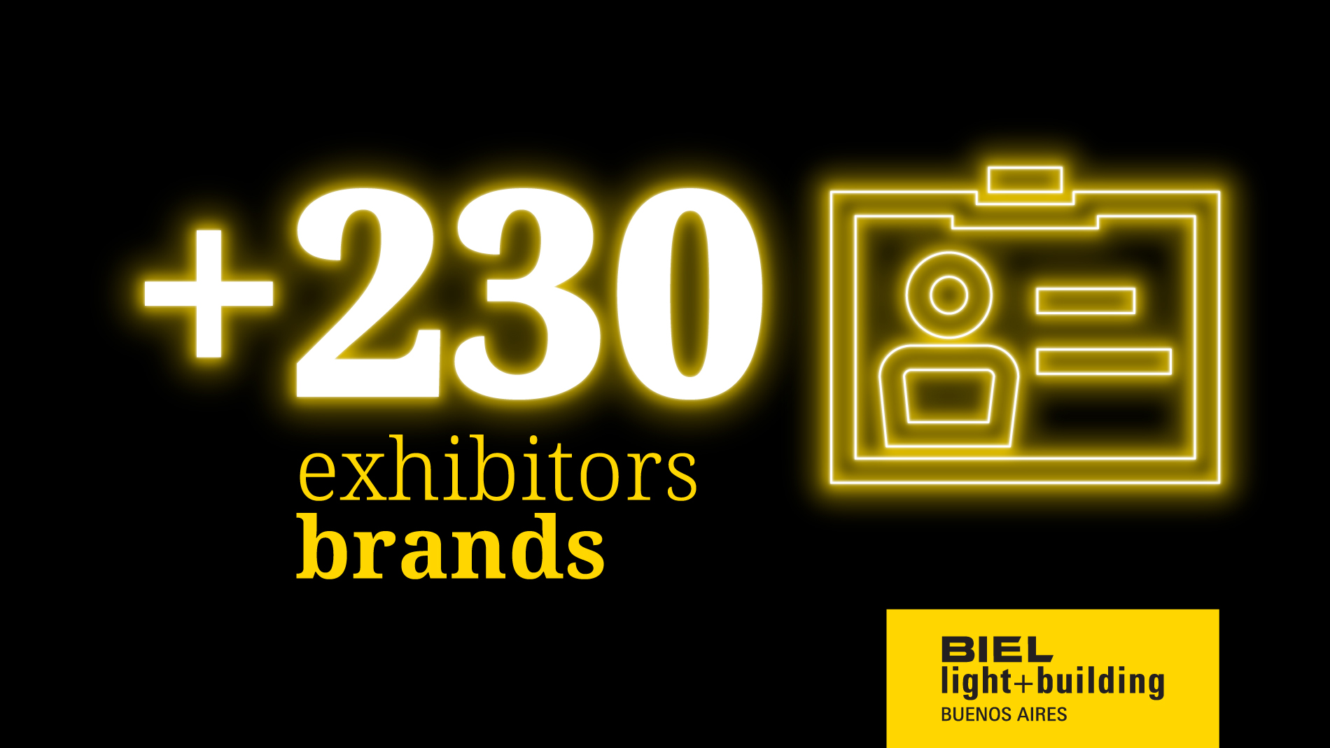 BIEL Light + Building BA: +230 exhibitors brands