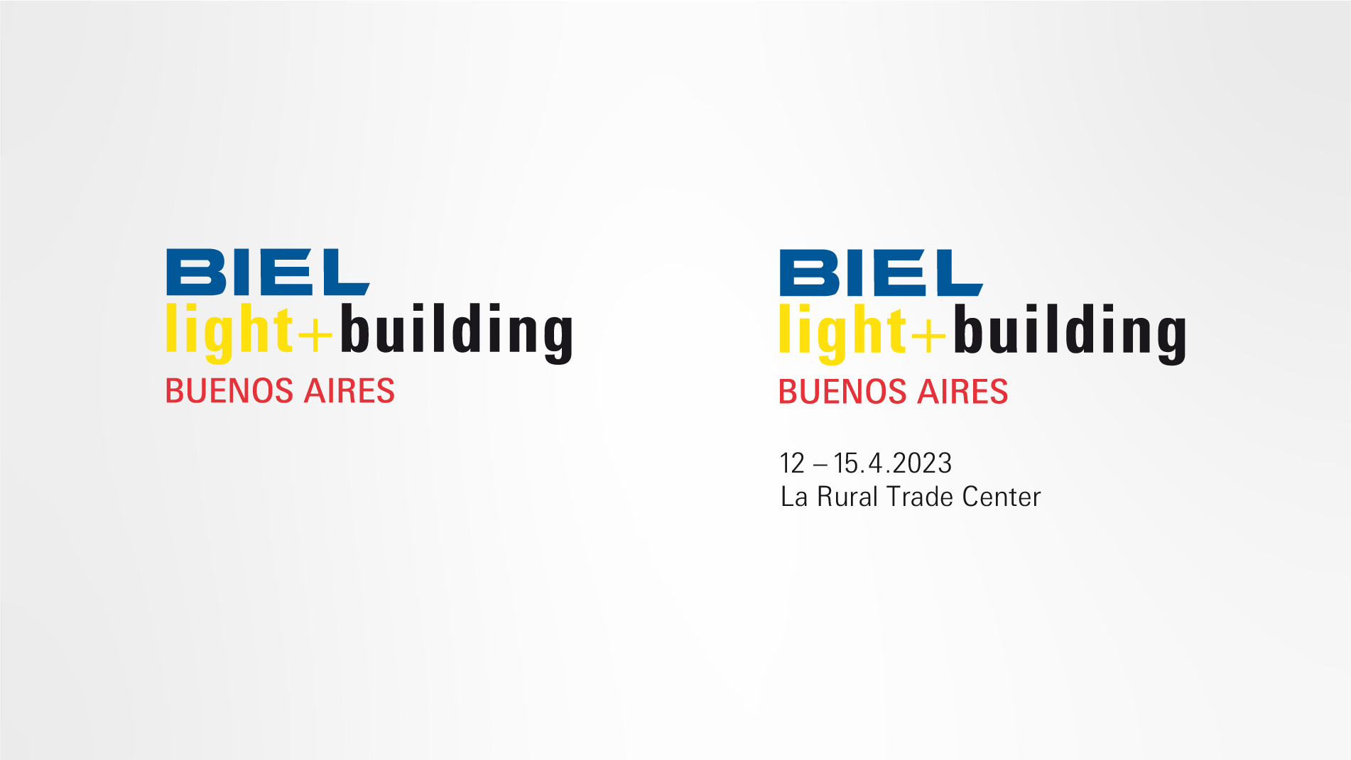 BIEL light + building Buenos Aires: Logos