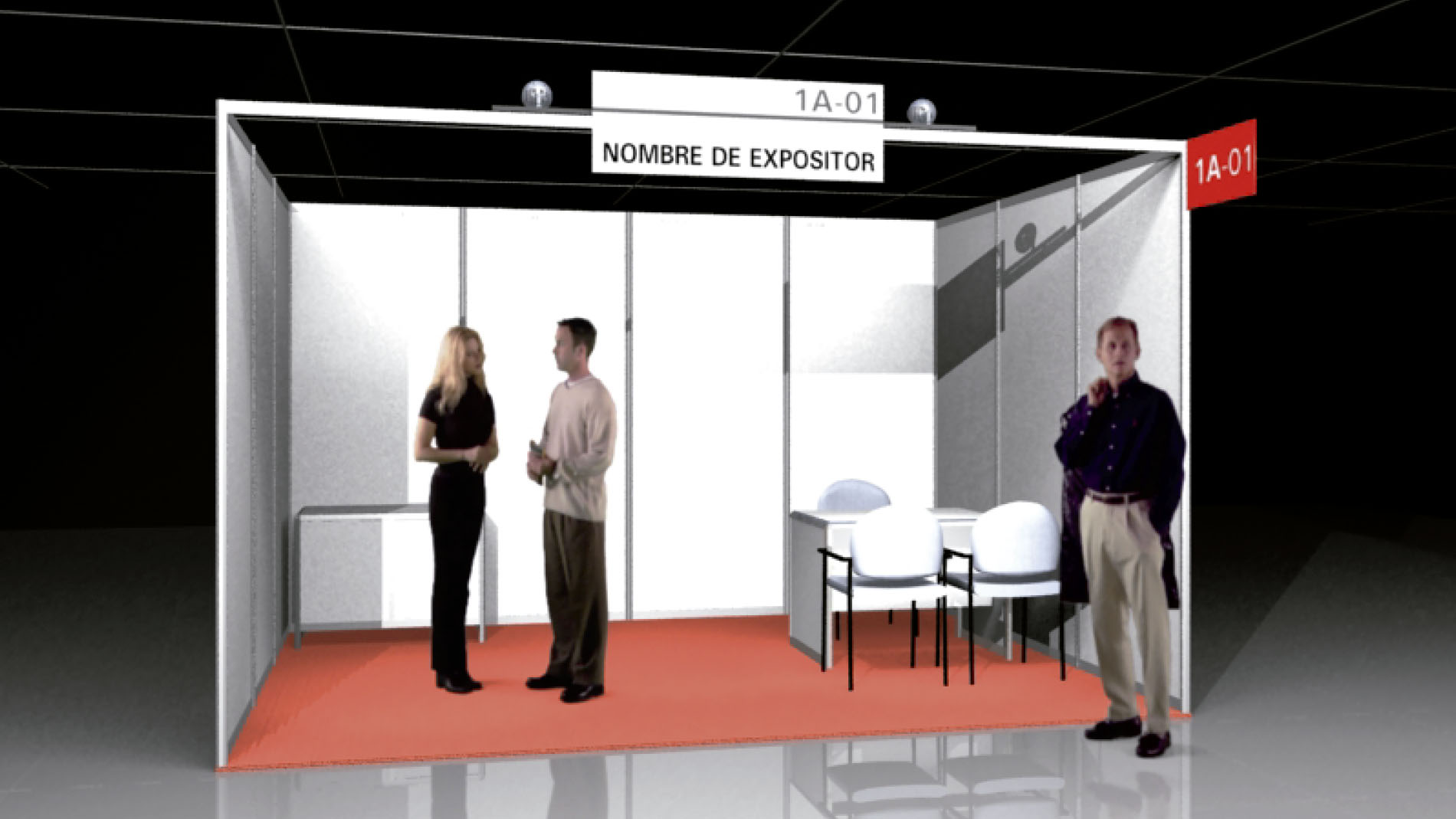 Equipped Booth